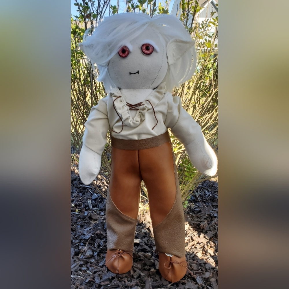 Baldur's Gate 3 Inspired Art Doll- Astarion